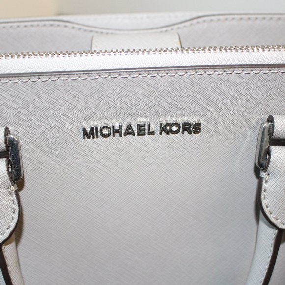 Michael Kors Kellen Saffiano Leather Satchel - Picture 5 of 13
